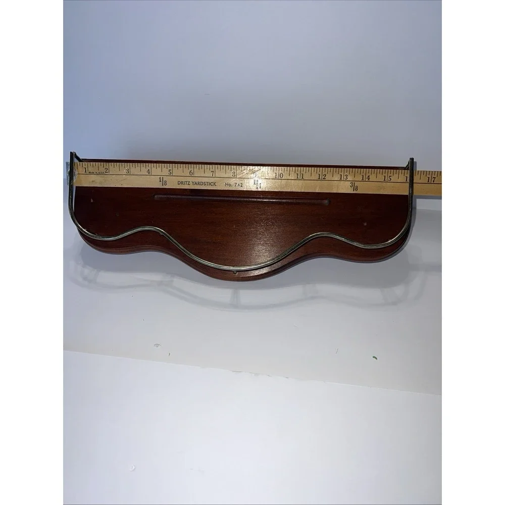 HOMCO Vintage Wood Wall Shelf 16